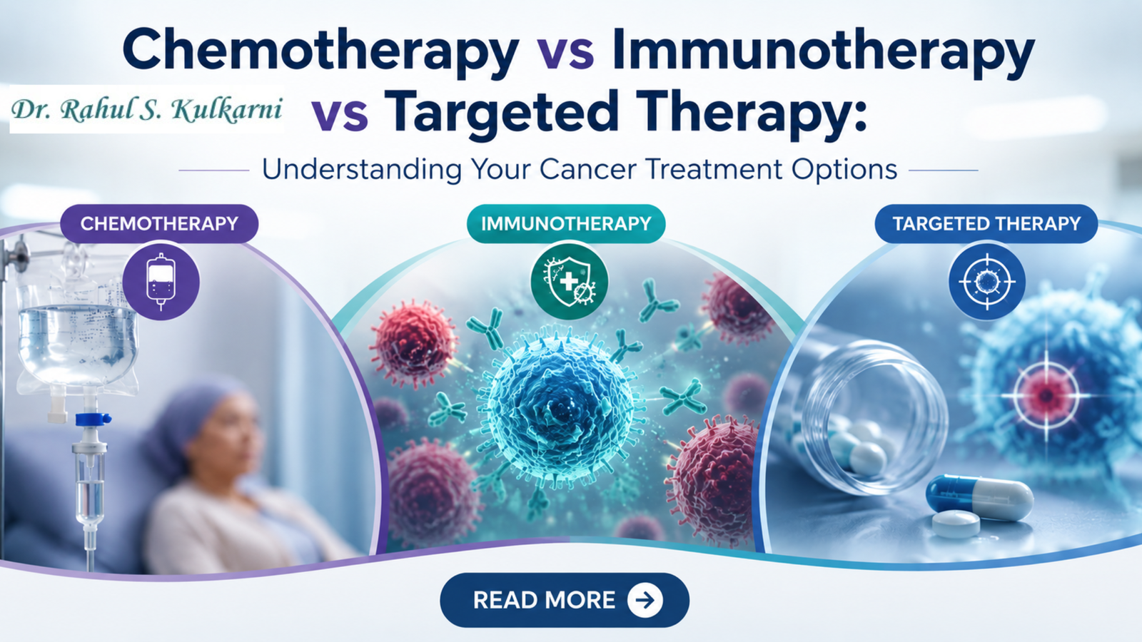 Chemotherapy vs Immunotherapy vs Targeted Therapy: Understanding Your Cancer Treatment Options